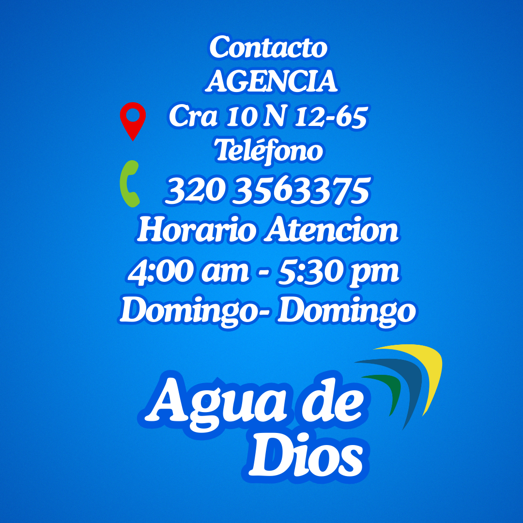 Agua de Dios - reverso